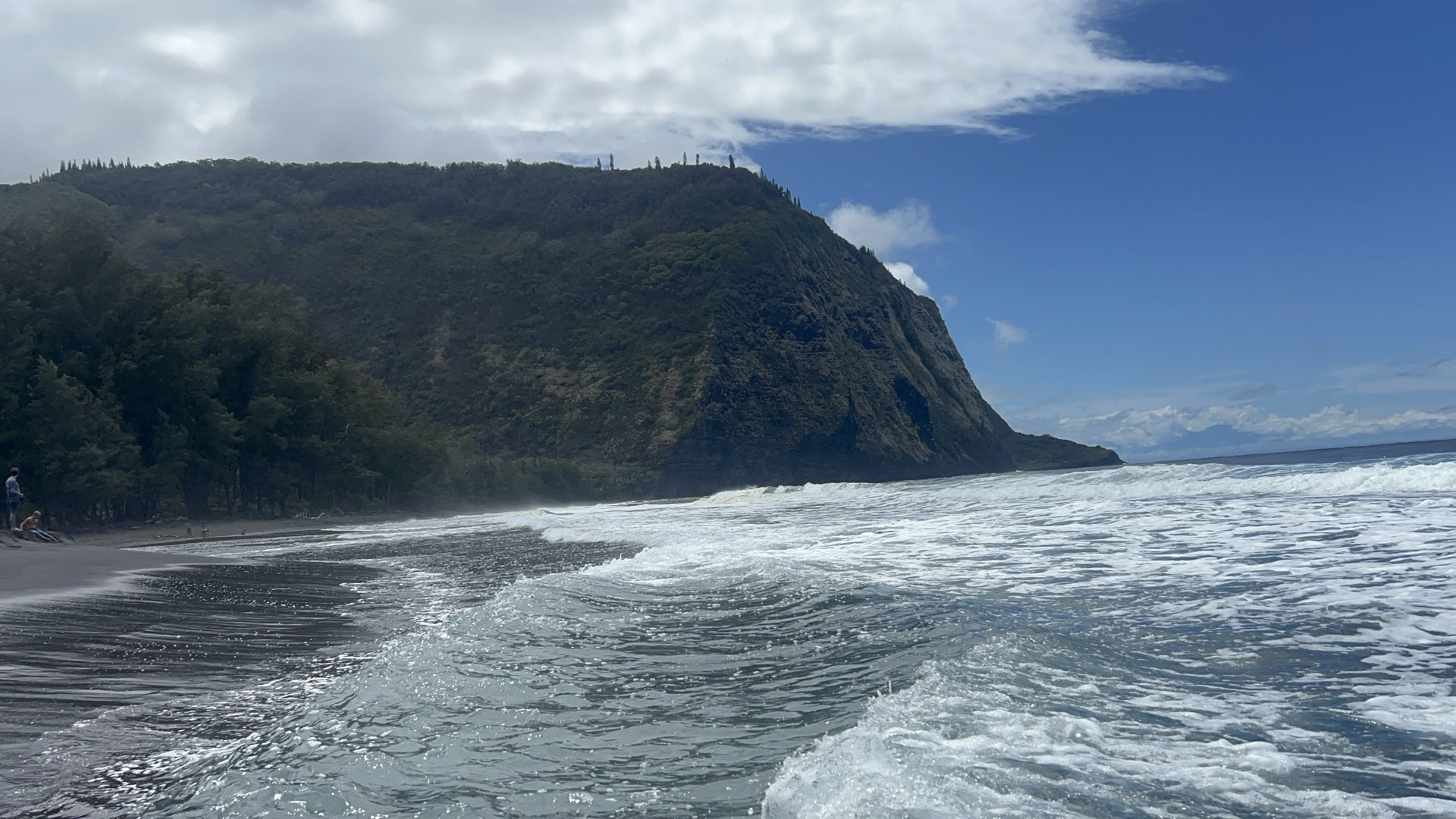 River and taro fields